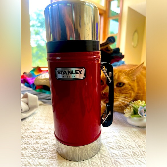 Stanley ❤️Red Stainless 24 Ounce Vintage Style Thermos Soup